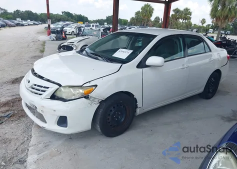 2013 Toyota Corolla Le из США, поврежденный, VIN 5YFBU4EE4DP144137